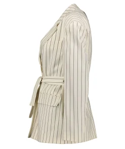 Aeva Pinstripe Blazer