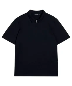 Asher Zip Ss Poloshirt