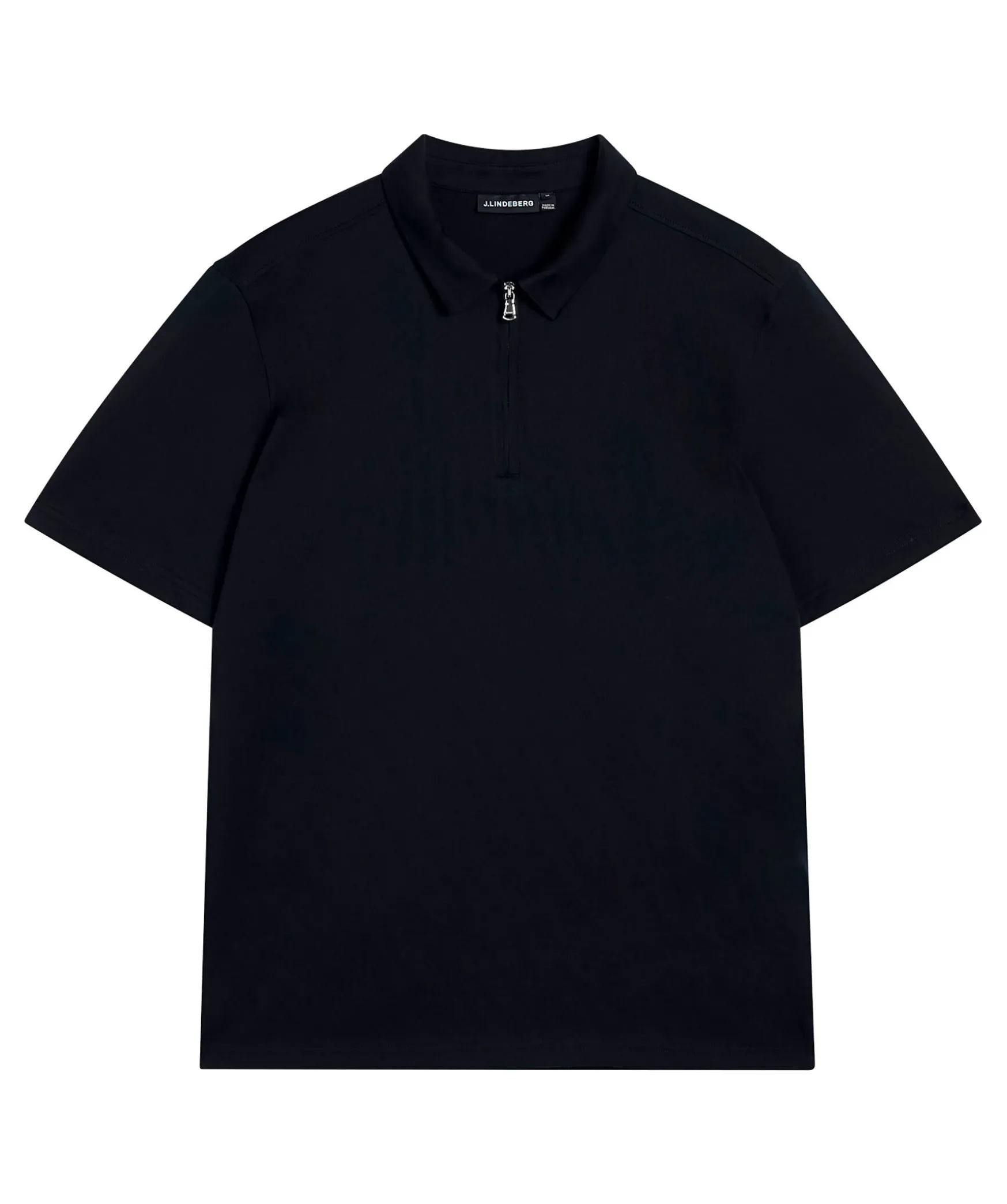Asher Zip Ss Poloshirt