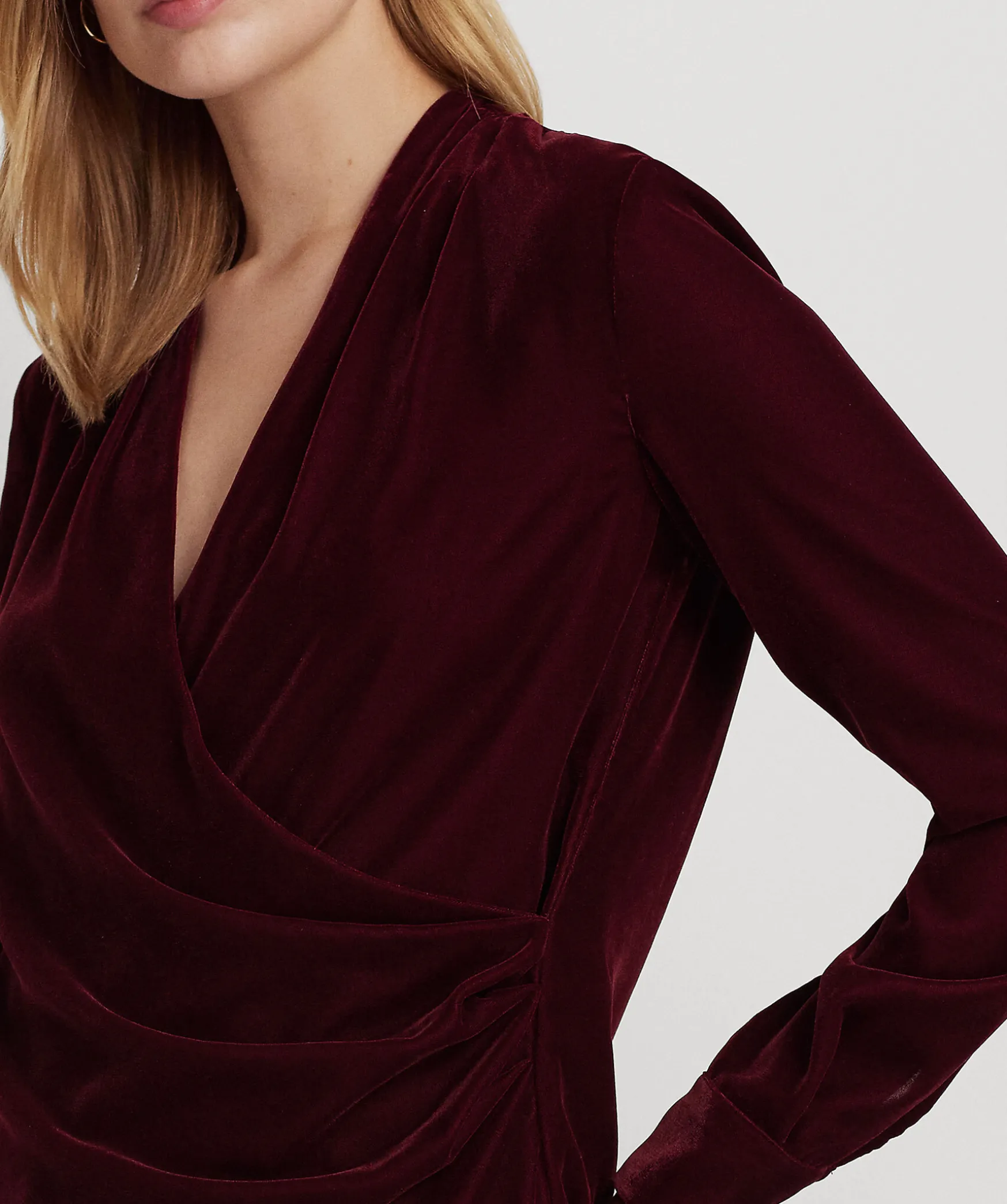 Clifette Velvet Ls Top