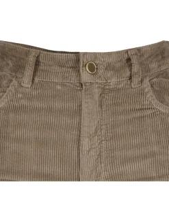 Cord Cropped Flare Jeans