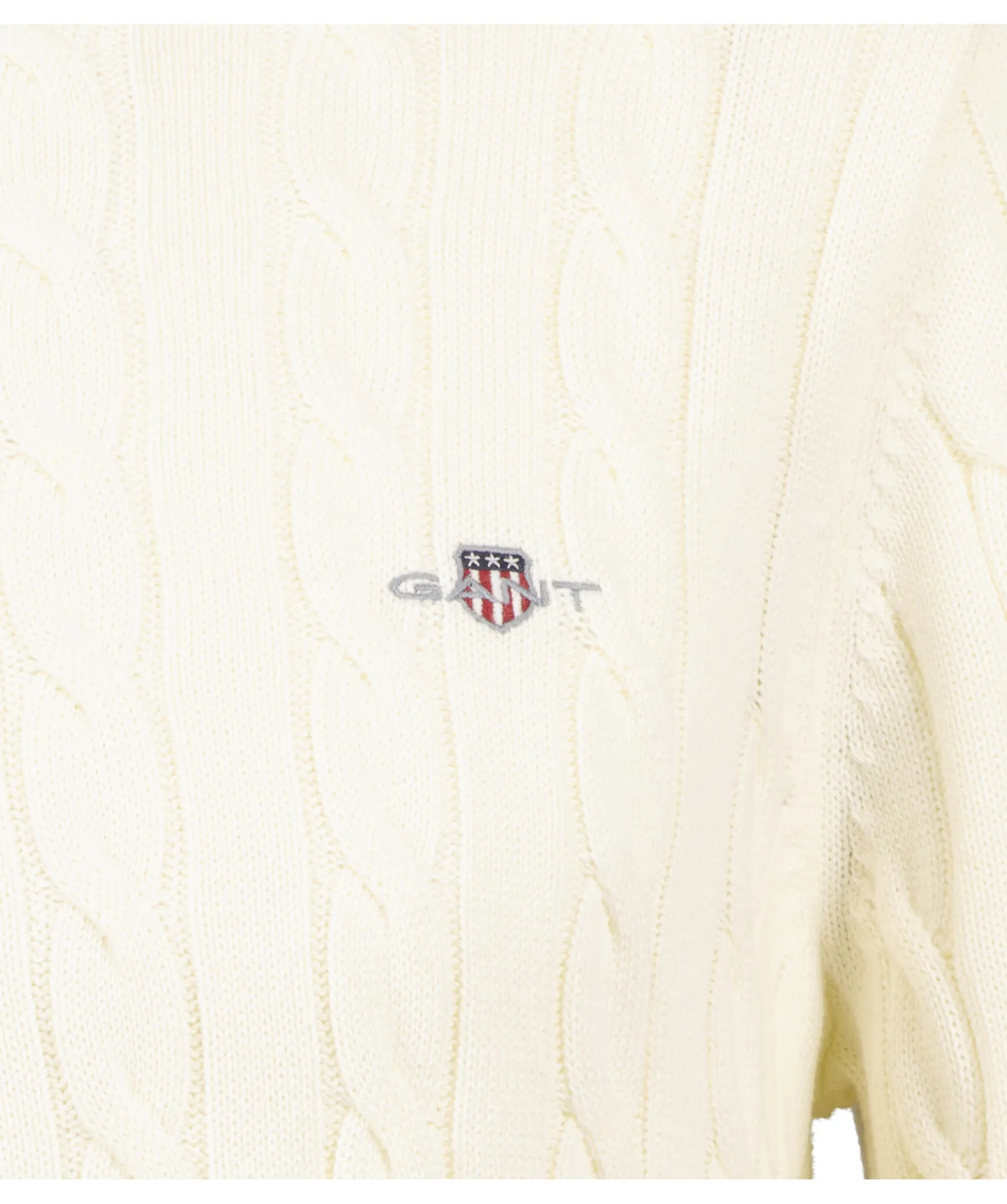 Cotton Cable Turtle Neck