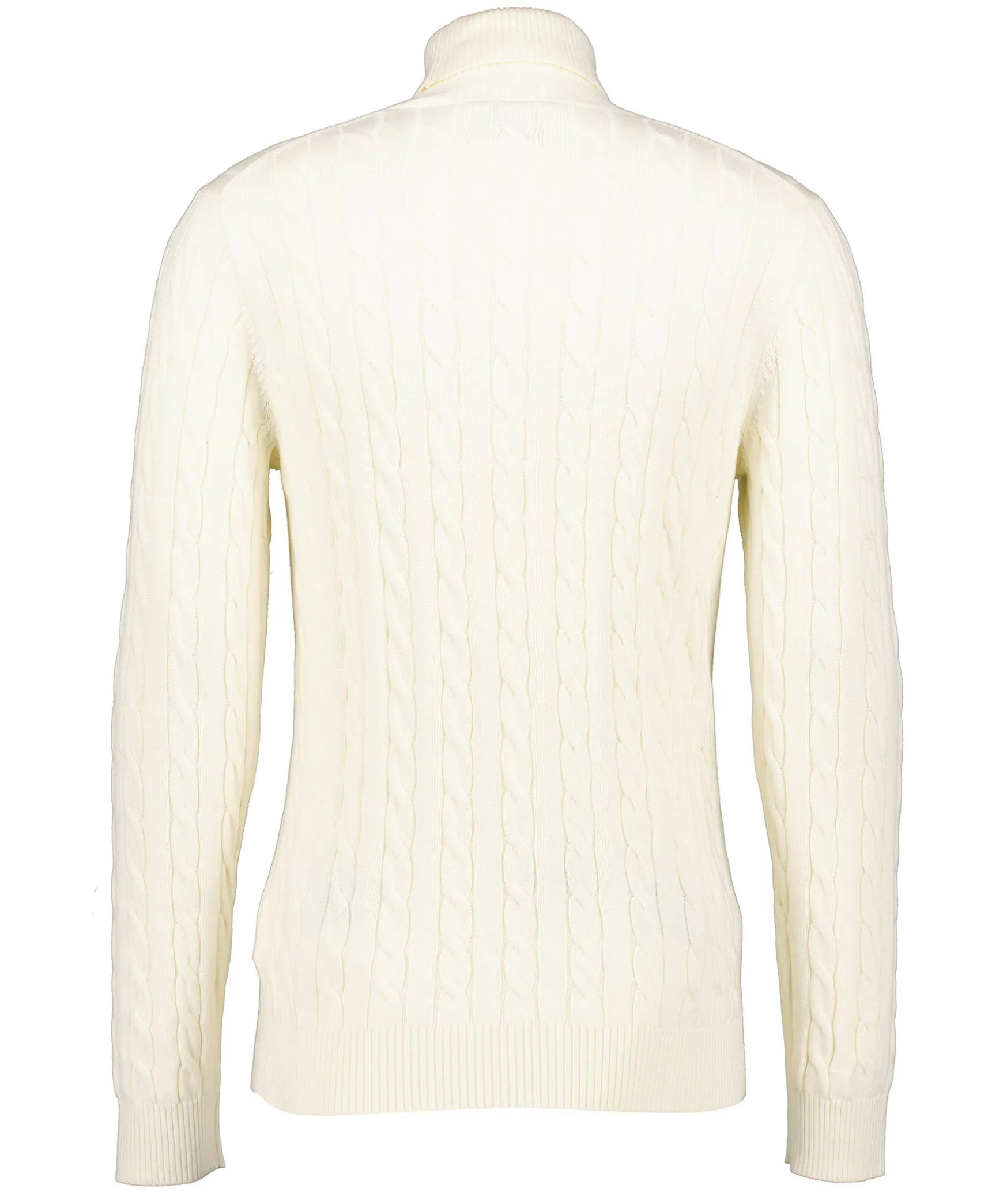 Cotton Cable Turtle Neck
