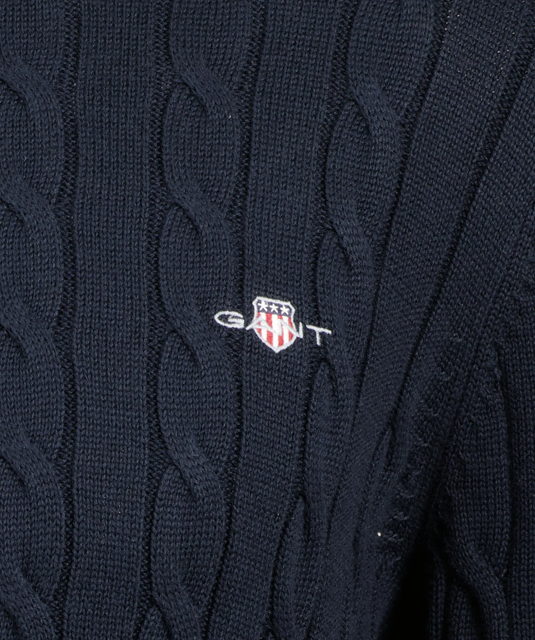 Cotton Cable Turtle Neck