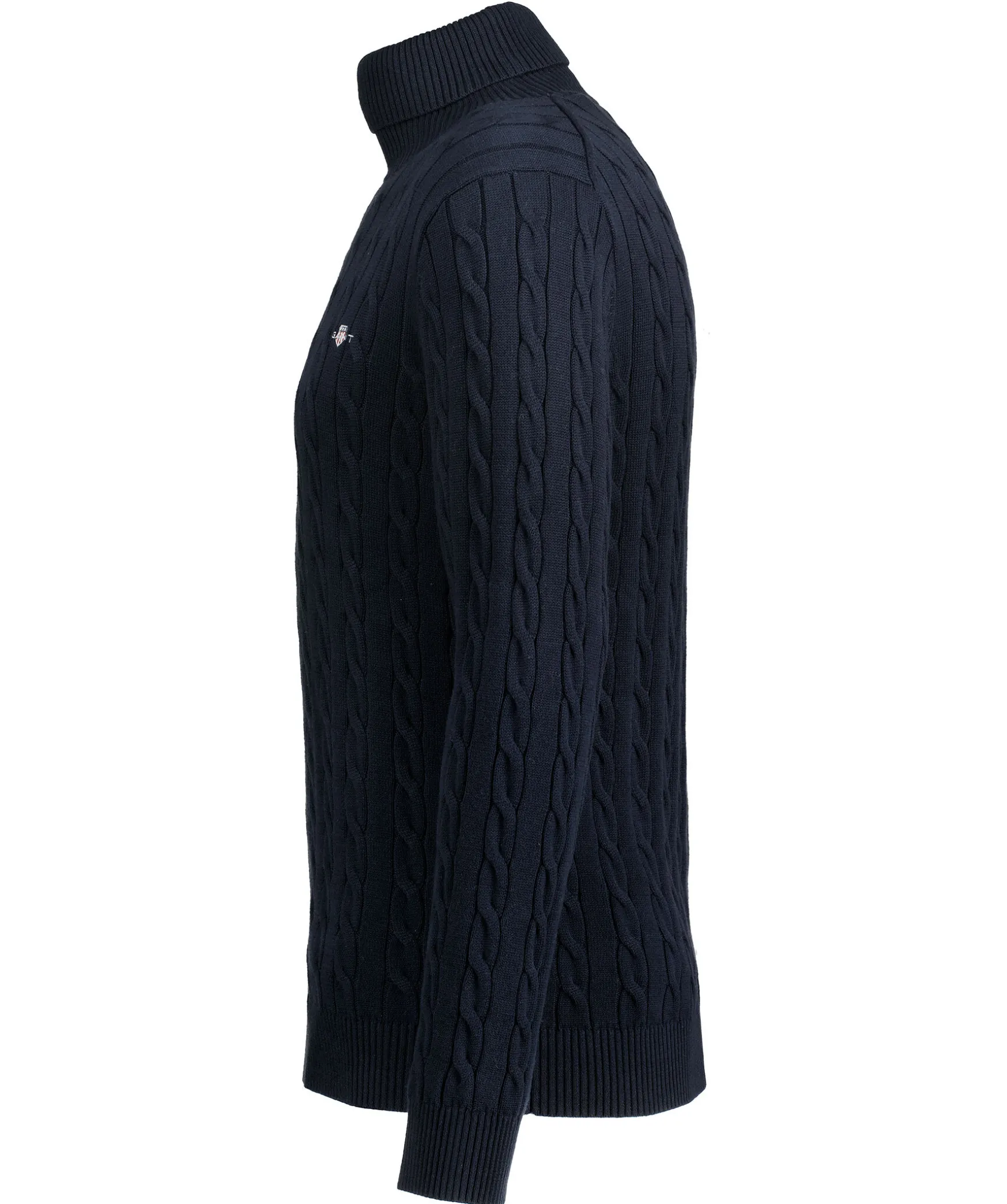 Cotton Cable Turtle Neck