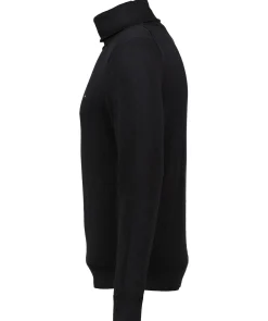 Cotton Cashmere Roll Neck