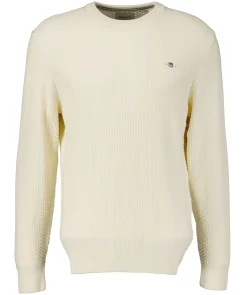 Cotton Texture C-Neck