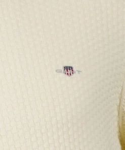 Cotton Texture C-Neck