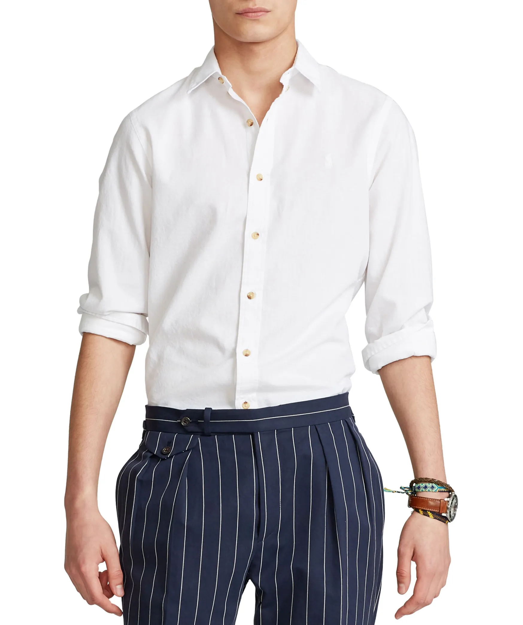 Cotton Texture Slim Fit