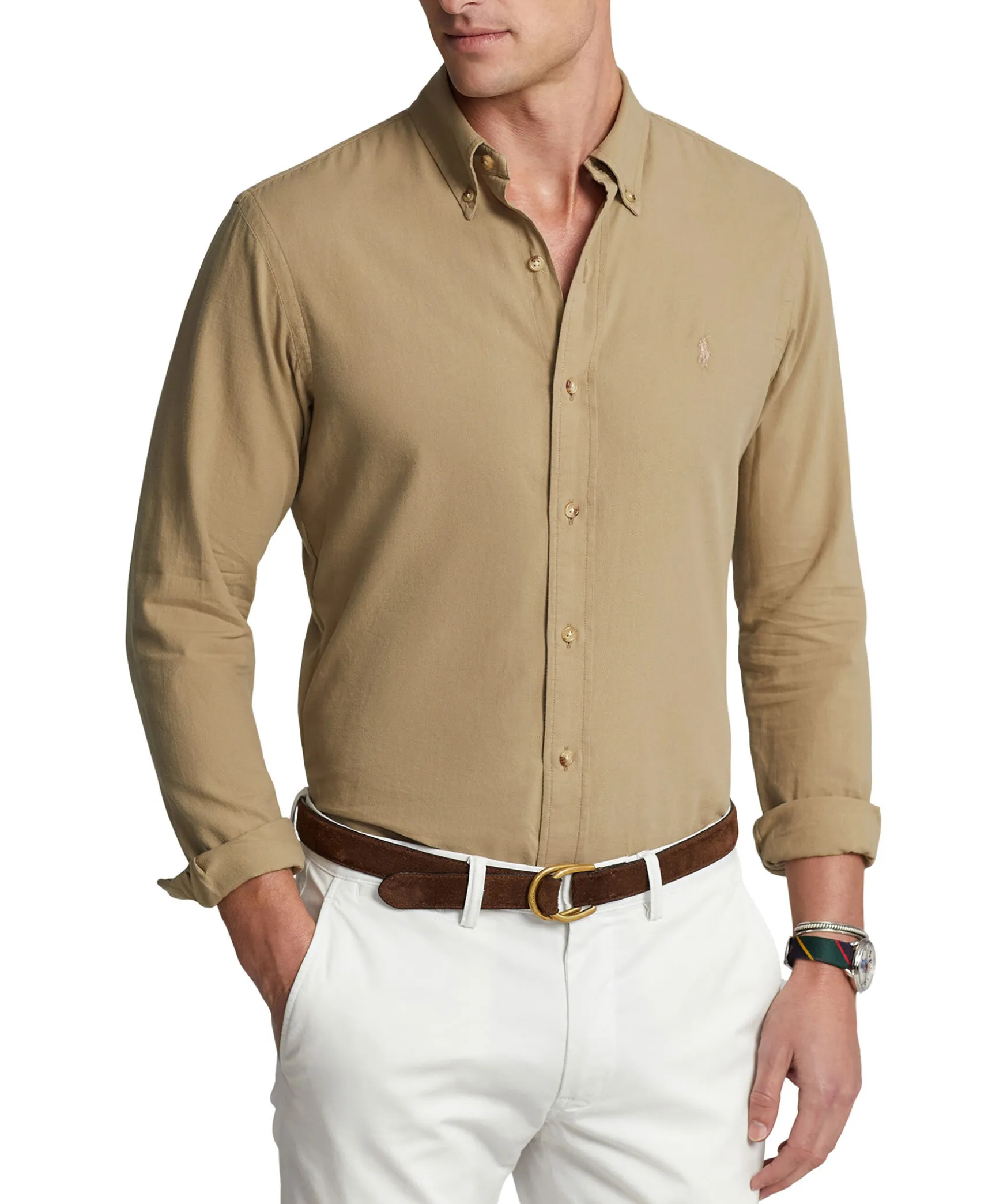 Cotton Texture Slim Fit