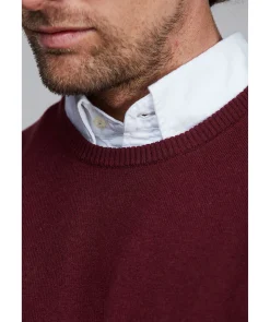 Crewneck Alcantara Patch