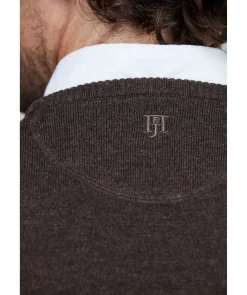 Crewneck Alcantara Patch