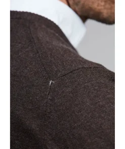 Crewneck Alcantara Patch