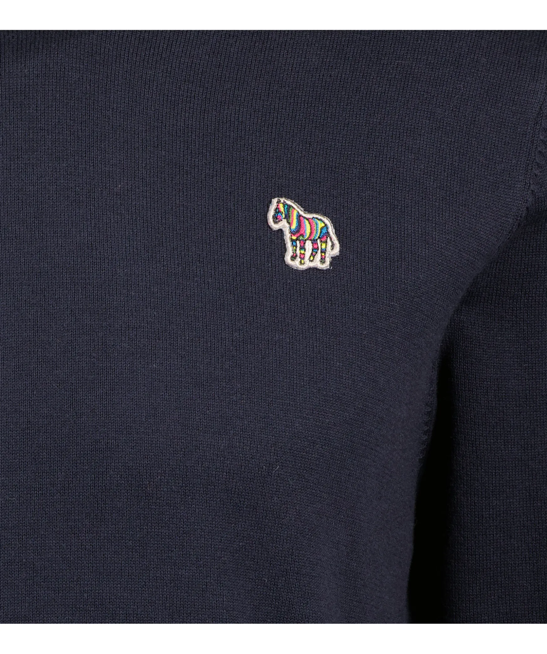 Crewneck Zebra Badge