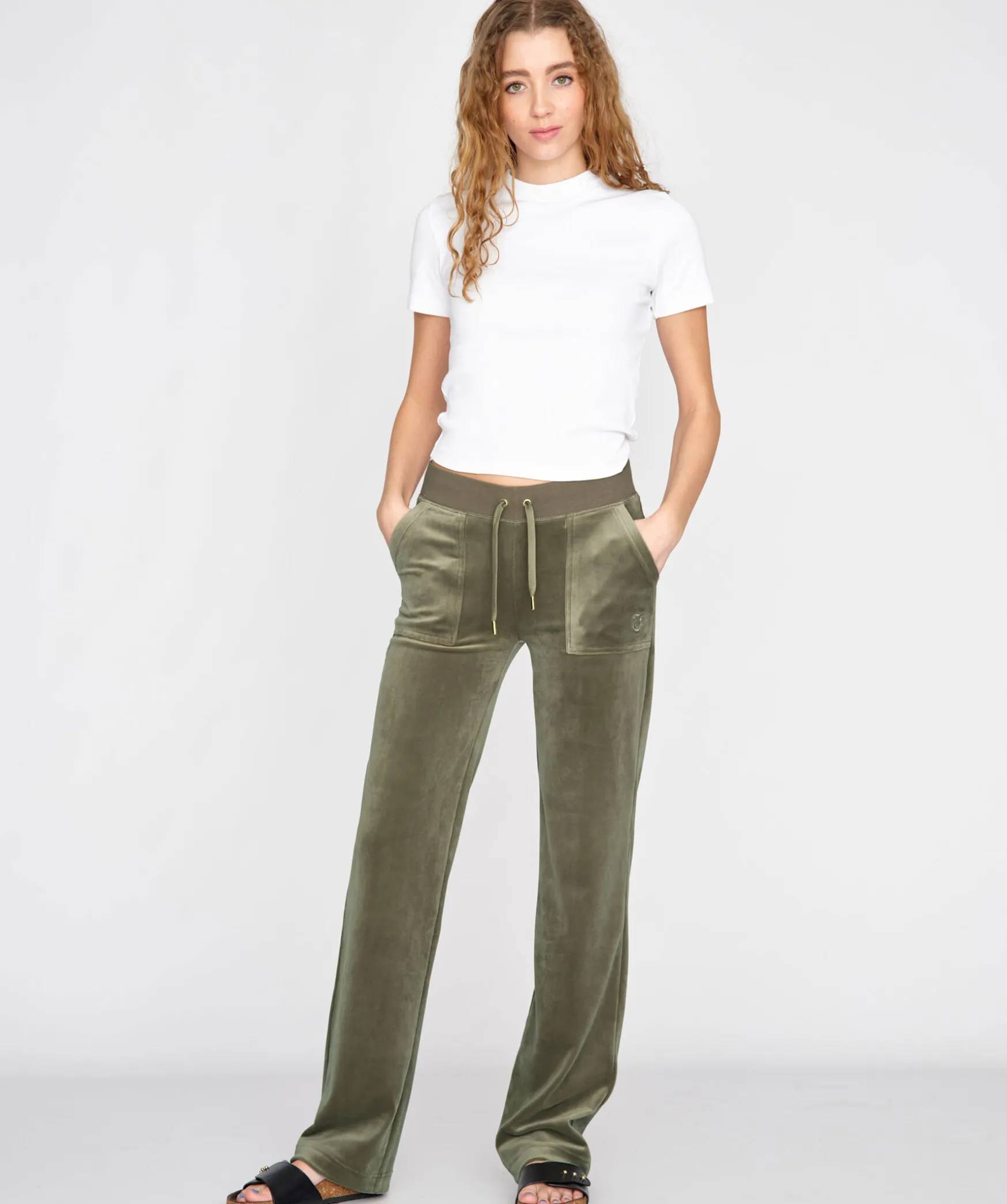 Del Ray Gold Pocket Pant