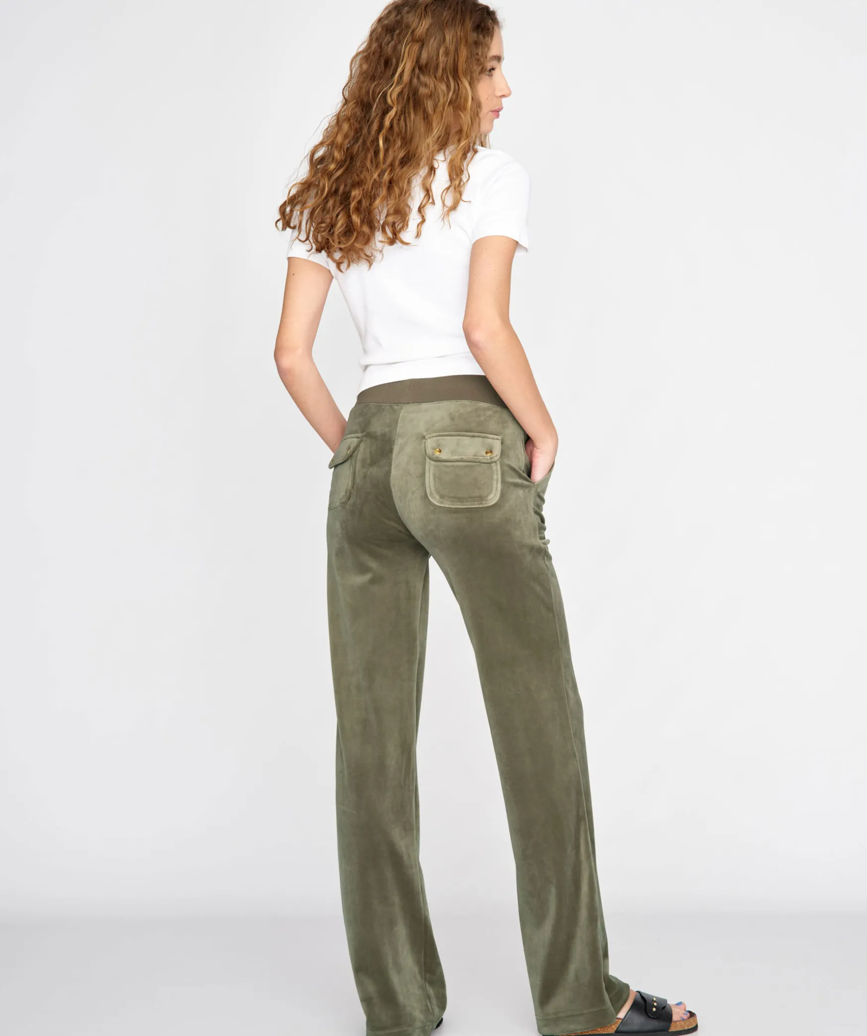 Del Ray Gold Pocket Pant