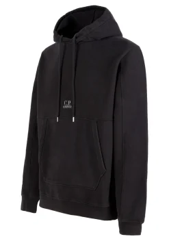 Diagonal Fleece Hoodie