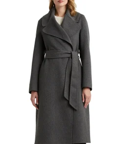 Double Fc Wrap Wool Coat