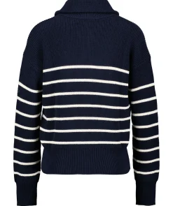 Faringso Striped Zip Knit