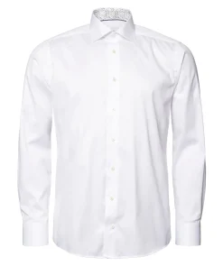 Floral Effect Twill Slim