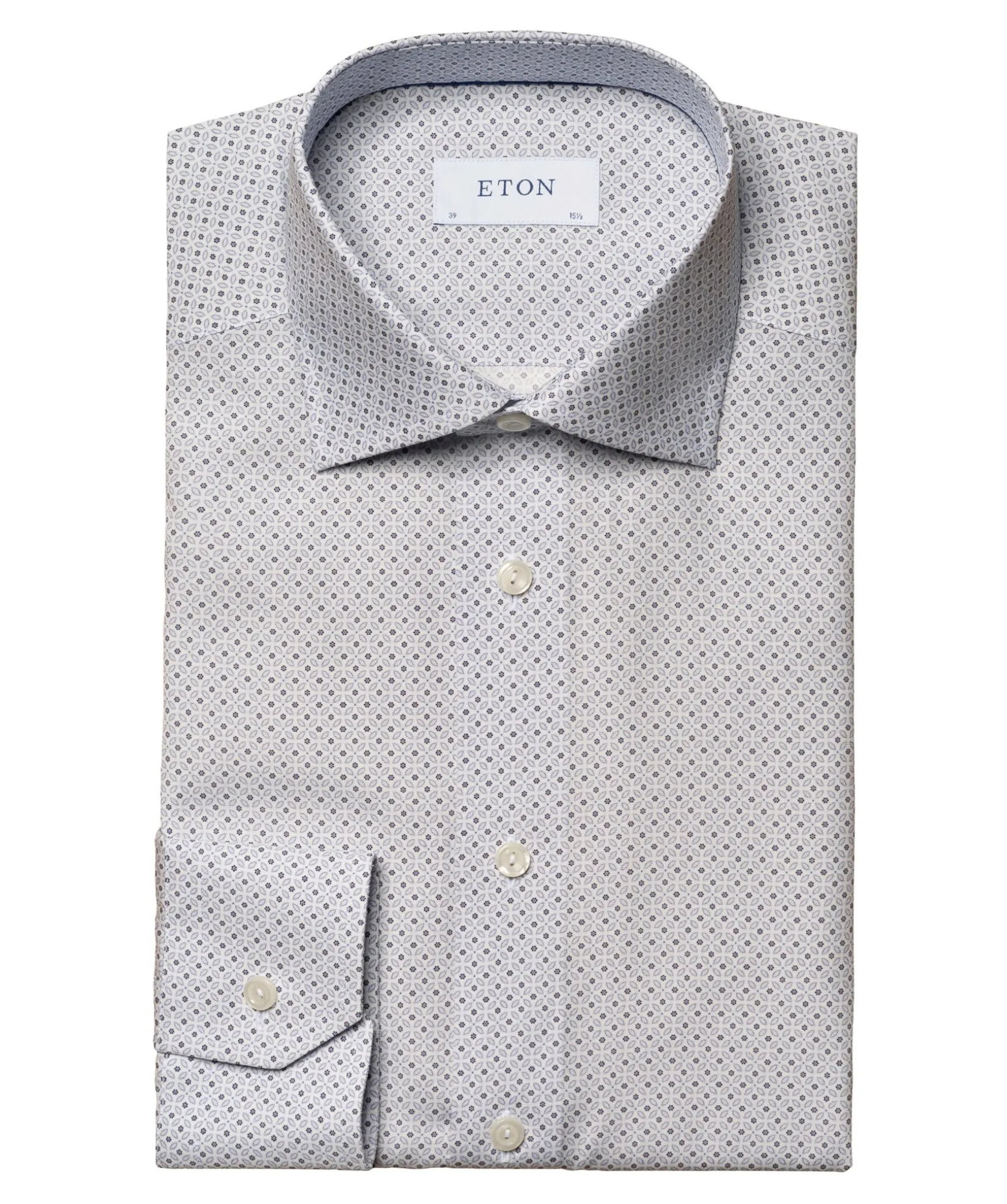 Floral Print Slim Shirt