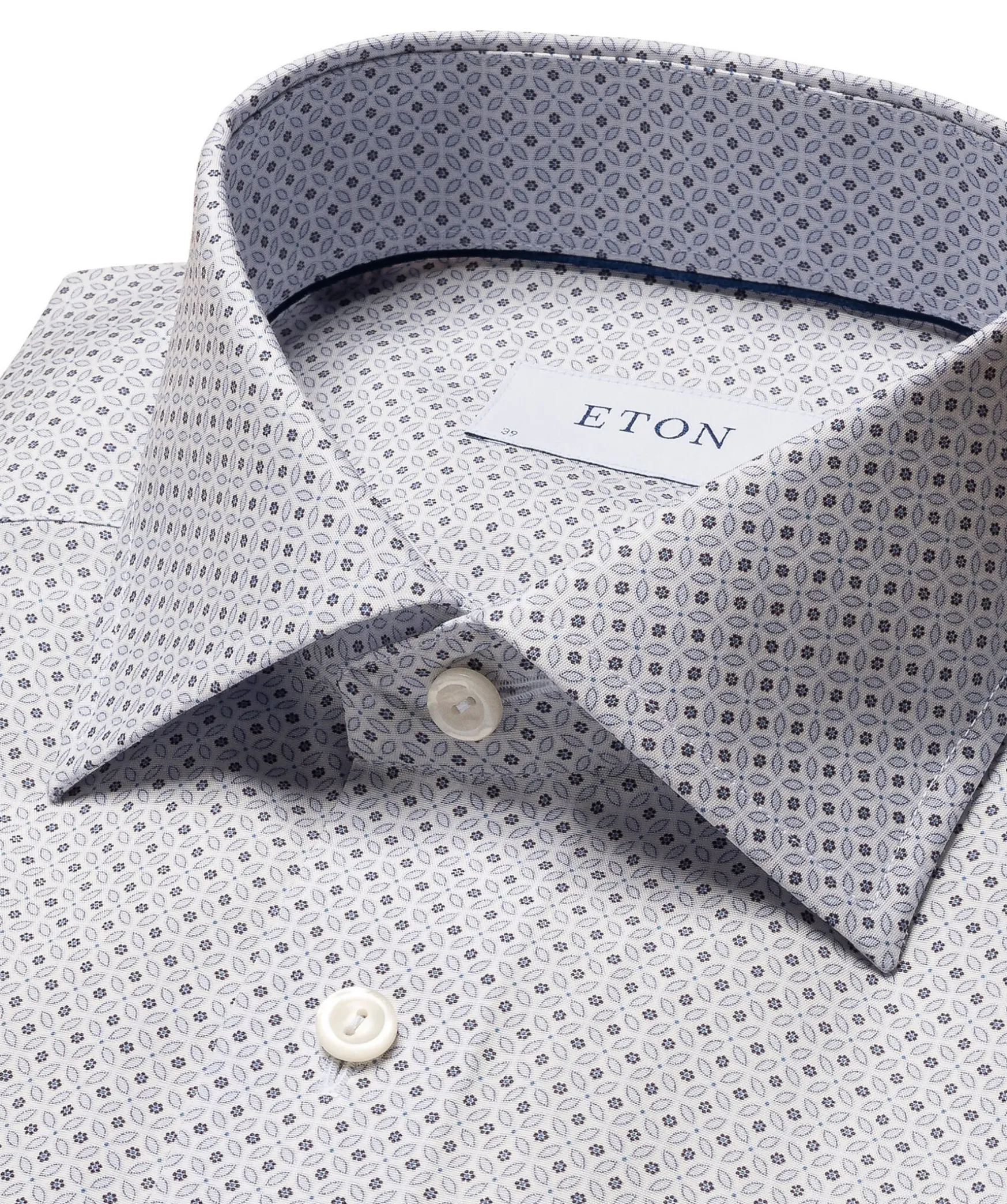 Floral Print Slim Shirt