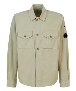 Gabardine Buttoned Shirt