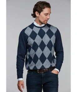 Geelong Crewneck Argyle