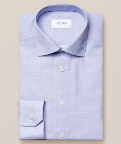 Geometric Poplin Slim