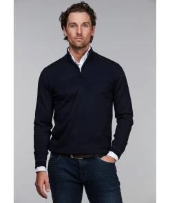 Halfzip Merino Knit