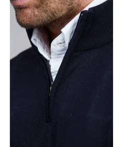 Halfzip Merino Knit