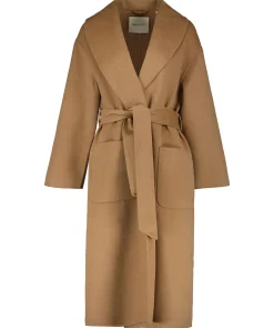 Handstitched Belted Coat