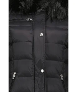 Joyce Faux Fur Mid Jacket