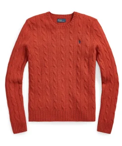 Julianna Cable Crew Knit