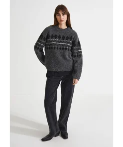 Line Wool Knit