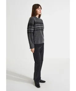 Line Wool Knit