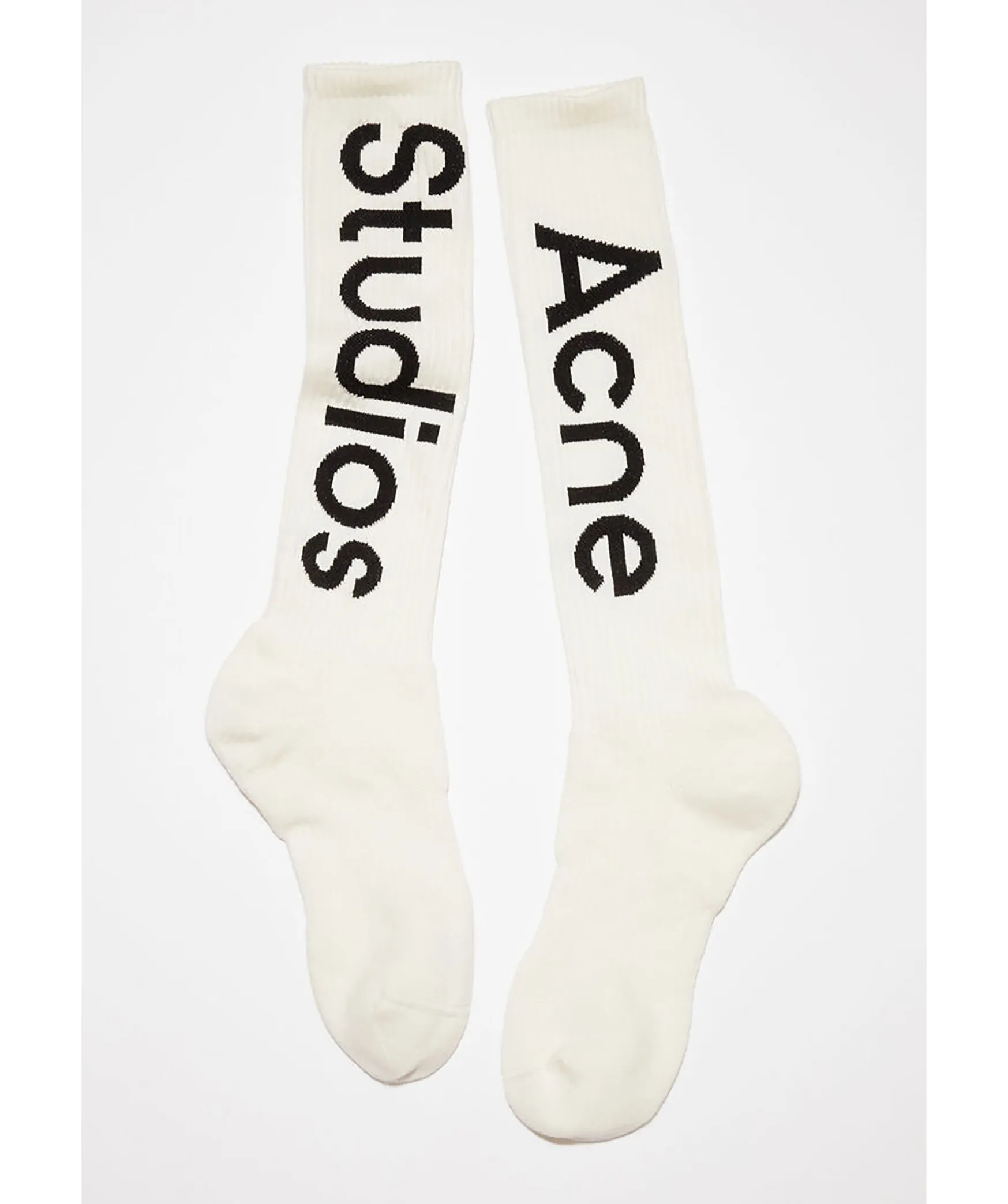 Long Logo Rib Sock