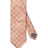 Medallion Print Silk Tie