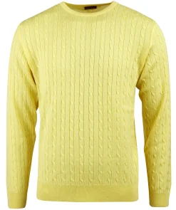 Merino Cable Crewneck