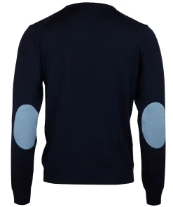 Merino V-Neck Knit Patch