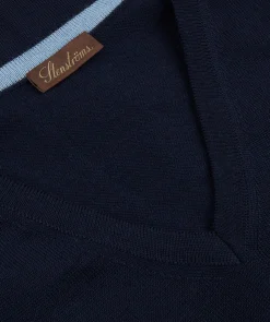 Merino V-Neck Knit Patch