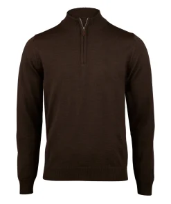 Merino Wool Half Zip