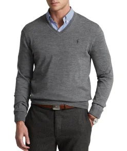 Merino Wool V-Neck