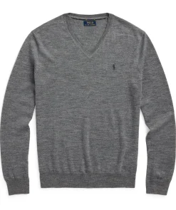 Merino Wool V-Neck