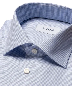 Micro Check Twill Slim