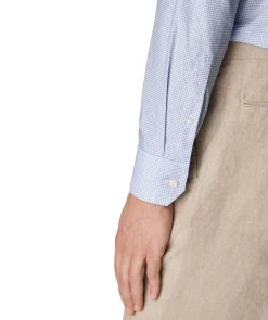 Micro Check Twill Slim