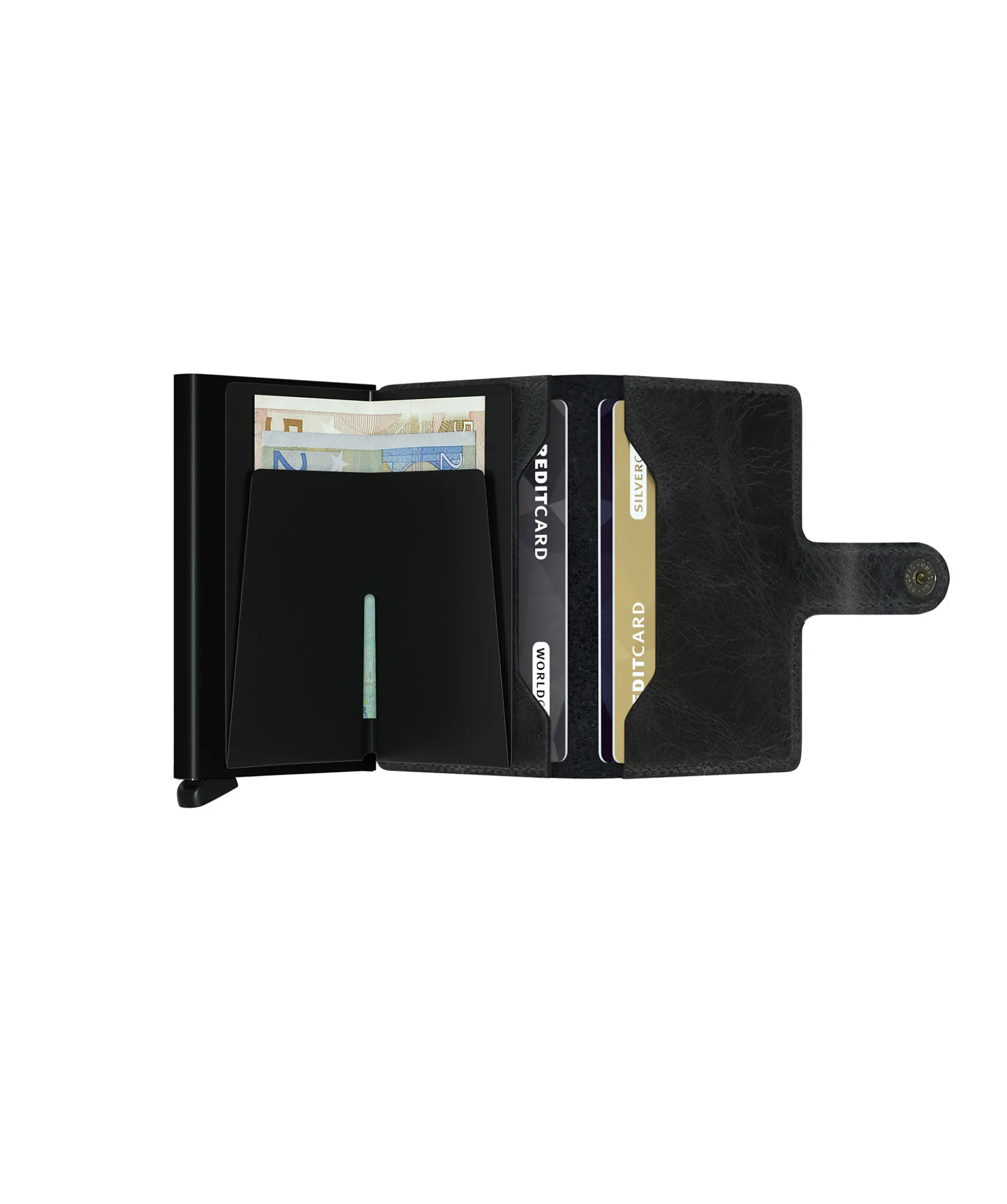 Miniwallet Vintage Black