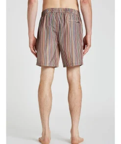 Multistripe Swim Shorts