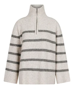 Nevena Half Zip Knit