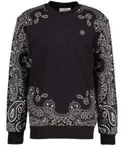 Paisley Print Sweatshirt